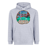 Hello Summer Let's Go To The Beach Heavyweight Hoodie | Teevron