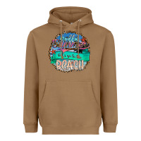 Toasted Coconut Hello Summer Let's Go To The Beach Heavyweight Hoodie - SublimationCraftShop