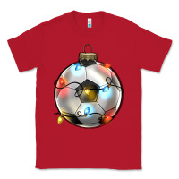 Red christmas  soccer Classic Tee - Zillion Design Studio