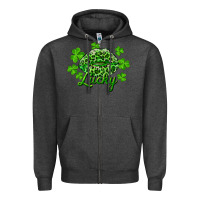 Charcoal Heather Kiss lucky Zipper Hoodie - RanaPortraitStore
