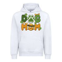 White st. patricks day dog mom Urban Hoodie - MaliasSmallBusiness