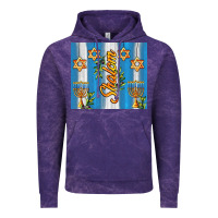 Cloud Purple shalom with star of david Vintage Hoodie - AdoDesignShop