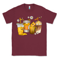 Burgundy coffee cups bumble bee Classic Tee - texasbilliewilder