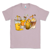 Lilac coffee cups bumble bee Classic Tee - texasbilliewilder