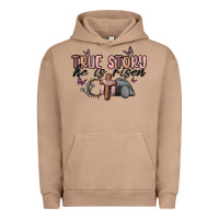 Pigment Burro true story he is risen Urban Hoodie - MaliasSmallBusiness