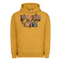 Pigment Peanut Butter true story he is risen Urban Hoodie - MaliasSmallBusiness