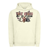 Pigment Pistachio true story he is risen Urban Hoodie - MaliasSmallBusiness