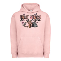 Pigment Salmon true story he is risen Urban Hoodie - MaliasSmallBusiness