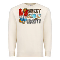 Sandshell sweet land of liberty Premium Sweatshirt - RacoonDesign
