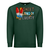 Sports Green sweet land of liberty Premium Sweatshirt - RacoonDesign
