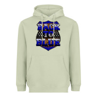 Matcha Back the blue Heavyweight Hoodie - Neo Western
