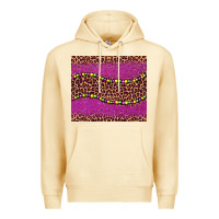 Pina Colada mardi gras  leopard pink glitter bead Premium Hoodie - BarkalooDesign