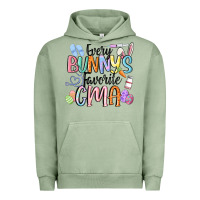 Pigment Oil Green every bunnys favorite cma Urban Hoodie - MaliasSmallBusiness