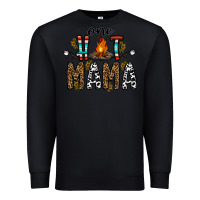 Black one hot mama Premium Sweatshirt - CowhideDigitalArt