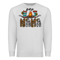 Dove Grey one hot mama Premium Sweatshirt - CowhideDigitalArt