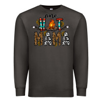 Smoke one hot mama Premium Sweatshirt - CowhideDigitalArt