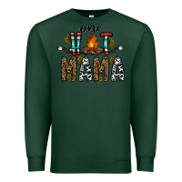 Sports Green one hot mama Premium Sweatshirt - CowhideDigitalArt