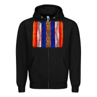Black baseball brush strokes Zipper Hoodie - texasbilliewilder