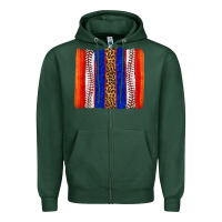 Sports Green baseball brush strokes Zipper Hoodie - texasbilliewilder