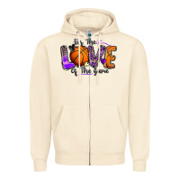Sandshell for the love of the game basketball Zipper Hoodie - Zillion Design Studio