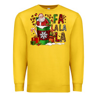 Lemon fa la la la la christmas santa claus coffee cup Premium Sweatshirt - FaDigitalArtStudio