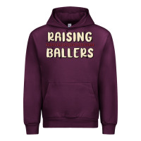 Mauve Wine raising ballers Urban Hoodie - MaliasSmallBusiness
