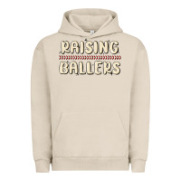 Pigment French Oak raising ballers Urban Hoodie - MaliasSmallBusiness