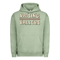 Pigment Oil Green raising ballers Urban Hoodie - MaliasSmallBusiness