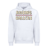 White raising ballers Urban Hoodie - MaliasSmallBusiness