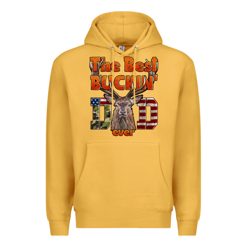 The Best Bucking Dad Ever Premium Hoodie by LillyAllenDesigns | Teevron