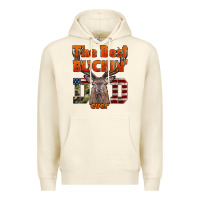 Sandshell The Best Bucking Dad Ever Premium Hoodie - LillyAllenDesigns