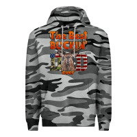 Slate Camo The Best Bucking Dad Ever Premium Hoodie - LillyAllenDesigns