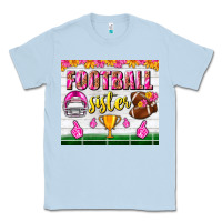Dusty Blue football sister tumbler Classic Tee - BundleAndBundleShop