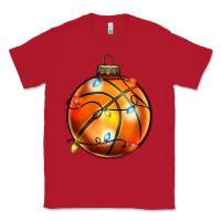 Red christmas  baskerball Classic Tee - Zillion Design Studio