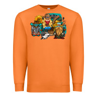 Carrot western Truck with gnomes Premium Sweatshirt - HRA Design Shop