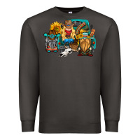 Smoke western Truck with gnomes Premium Sweatshirt - HRA Design Shop