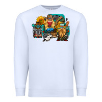 White western Truck with gnomes Premium Sweatshirt - HRA Design Shop