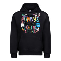 Black every bunnys favorite dental office Urban Hoodie - MaliasSmallBusiness