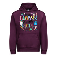 Mauve Wine every bunnys favorite dental office Urban Hoodie - MaliasSmallBusiness