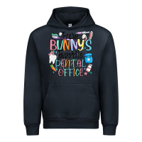 Navy every bunnys favorite dental office Urban Hoodie - MaliasSmallBusiness