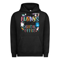 Pigment Black every bunnys favorite dental office Urban Hoodie - MaliasSmallBusiness
