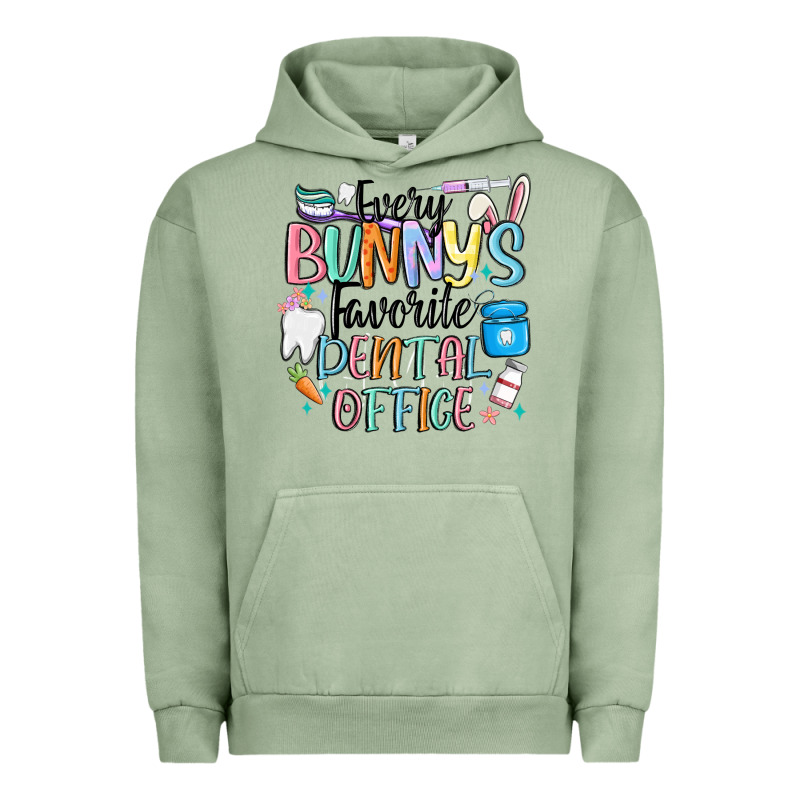 Every Bunnys Favorite Dental Office Urban Hoodie by MaliasSmallBusiness | Teevron
