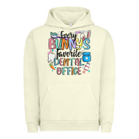 Pigment Pistachio every bunnys favorite dental office Urban Hoodie - MaliasSmallBusiness