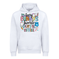 White every bunnys favorite dental office Urban Hoodie - MaliasSmallBusiness