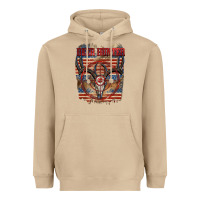 Mushroom Deer hunter 4th of july Heavyweight Hoodie - CowGirlArtShop