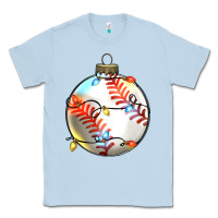 Dusty Blue christmas  baseball Classic Tee - Zillion Design Studio