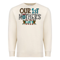 Sandshell our 1 st mother's day Premium Sweatshirt - CowhideDigitalArt