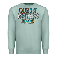 Seafoam our 1 st mother's day Premium Sweatshirt - CowhideDigitalArt