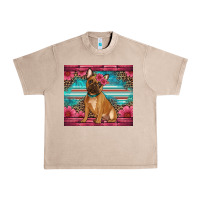 French Oak french bulldog floral Urban Heavy Tee - Artiststas