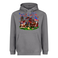Storm Barn farm animals 4th of July Heavyweight Hoodie - Neo Western